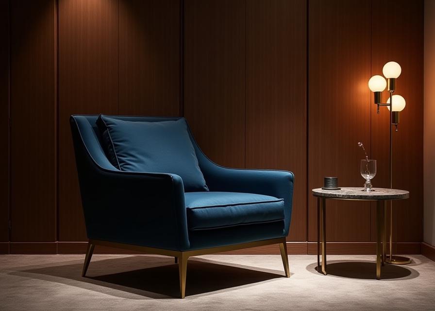 Finished custom furniture installation